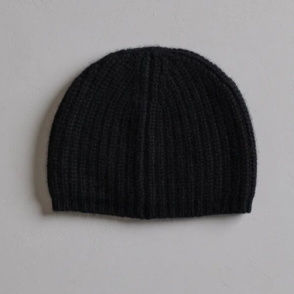 NWT Jenni Kayne Cashmere Alpine Beanie Black - Picture 2 of 4